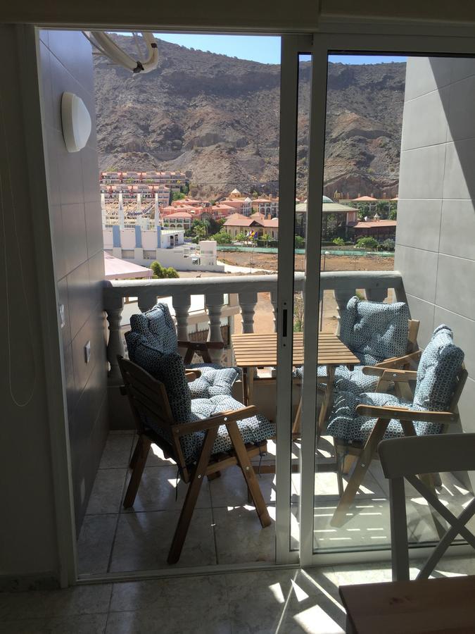 Las Rocas apt playa de Mogan with pool access Puerto De Mogan Exterior foto